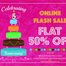 Grab'em all as The Nature's Co. goes live with an Online FLAT 50% Off Sale