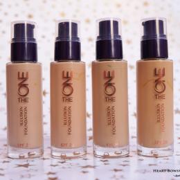 Oriflame The ONE IlluSkin Foundation Review, Swatches & Price