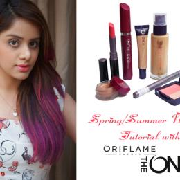 Easy Spring/Summer Makeup Tutorial with Oriflame The ONE Products!