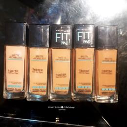 Maybelline Fit Me Matte + Poreless Foundation Swatches, Price & Buy Online India