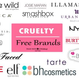 Cruelty Free Brands: Makeup, Drugstore, Skincare & Haircare!