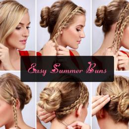 Easy Bun Hairstyle Tutorials For The Summers: Top 10!