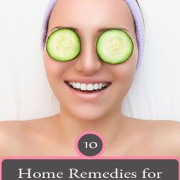 10 Natural Home Remedies To Remove Dark Circles