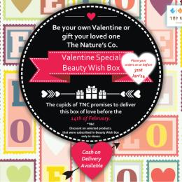 The Nature's Co. Feburary Valentine Special Beauty Wish Box
