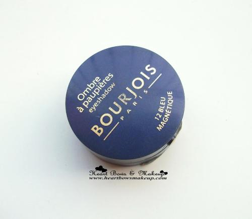 Bourjois Ombre à paupières Eye Shadow 12 Bleu Magnetique Review, Swatches & Pictures