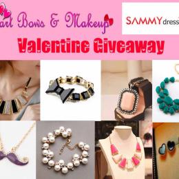 Heart Bows & Makeup & Sammydress present International Valentine's Day Giveaway!