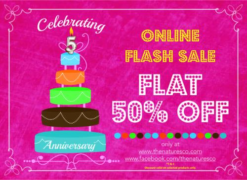 Grab’em all as The Nature’s Co. goes live with an Online FLAT 50% Off Sale