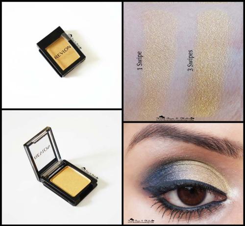 Revlon Colorstay Shadow Links Gold Review, Swatches & Eyemakeup Revlon Colorstay Shadow Links Gold Review, Swatches & Eyemakeup