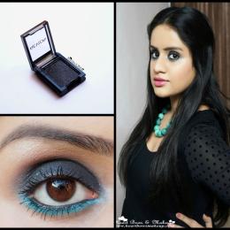 Revlon Colorstay ShadowLinks Onyx Review, Swatches & Eyemakeup