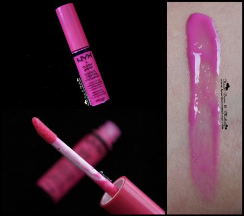 NYX Butter Gloss Strawberry Parfait Review & Swatches