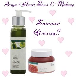 Iraya + Heart Bows & Makeup Summer Giveaway!