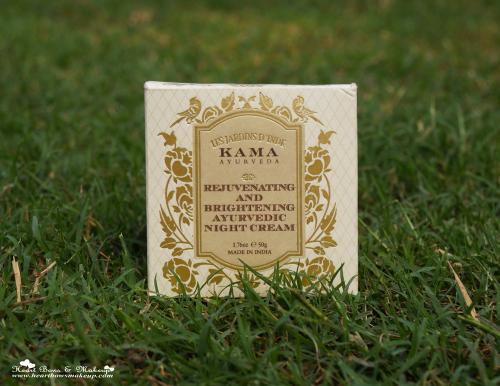 Kama Ayurveda Rejuvenating & Brightening Night Cream Review Kama Ayurveda Rejuvenating & Brightening Night Cream Review