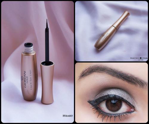 Oriflame Giordani Gold Liquid Eye Liner ‘Shiny Black’ Review & Swatches