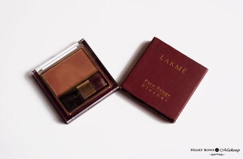 Lakme Pure Rouge Blusher Honey Bunch Review- Best Contour/ Bronzer in India!