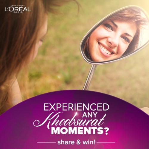 Share a Khoobsurat Moment & Win an Amazing L’Oreal Paris Hamper!