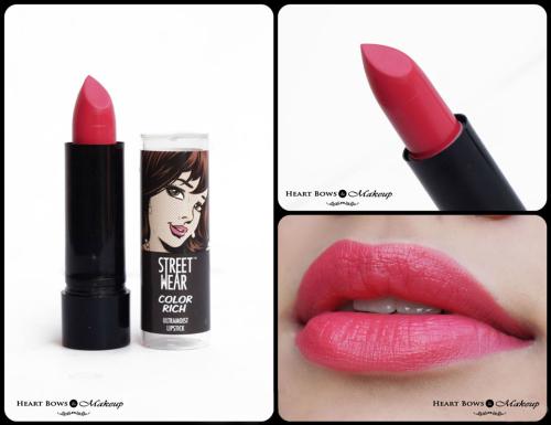 Street Wear Color Rich Lipstick 25 Pink Persuasion Review, Swatches & Price