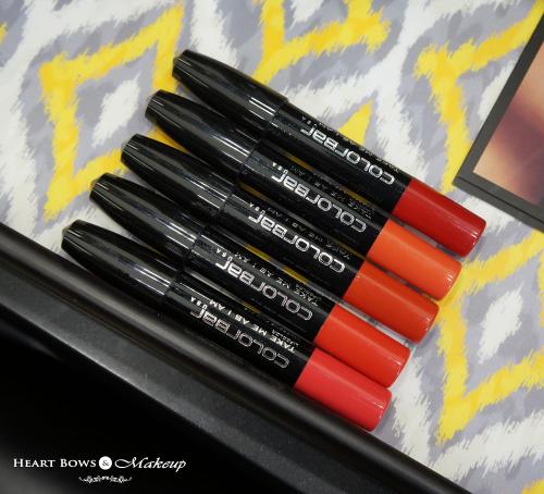 New Colorbar Take Me As I Am Lip Crayon Swatches & Shades