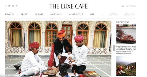 The Luxe Cafe- Website Review The Luxe Cafe- Website Review