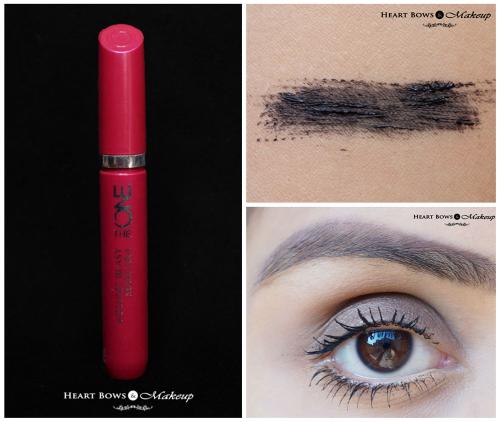 Oriflame The One Volume Blast Mascara Review, Price & Eyemakeup