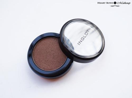 Inglot Eyeshadow 422 Pearl Review, Swatches & Eyemakeup