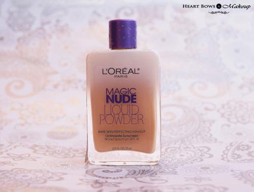 L’Oreal Paris Magic Nude Liquid Powder Foundation Review & Swatches