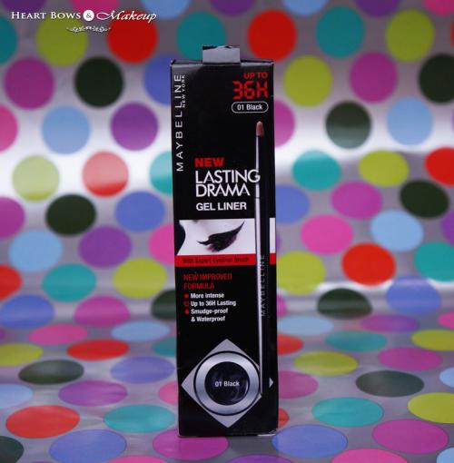 Maybelline Eye Studio 36hr Gel Eye Liner Review, Swatches & Price India Maybelline Eye Studio 36hr Gel Eye Liner Review, Swatches & Price India