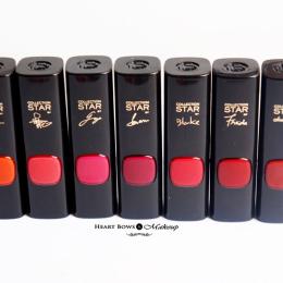 L'Oreal Collection Star Red Lipsticks Review, Swatches & Price India