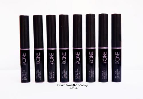 Oriflame The One Colour Unlimited Lipsticks Review, Swatches & Price