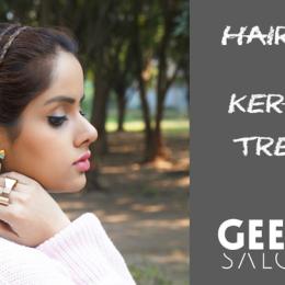 Hair Coloring & Keratin Treatment Review at Geetanjali Salons, Delhi