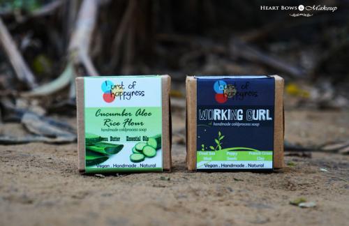 Burst Of Happyness Working Gurl + Cucumber Aloe & Rice Soap Review & Price