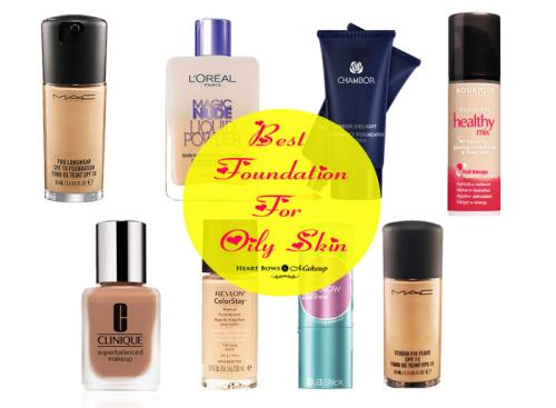 Best Foundation For Oily Skin in India: Drugstore & High End Options! Best Foundation For Oily Skin in India: Drugstore & High End Options!