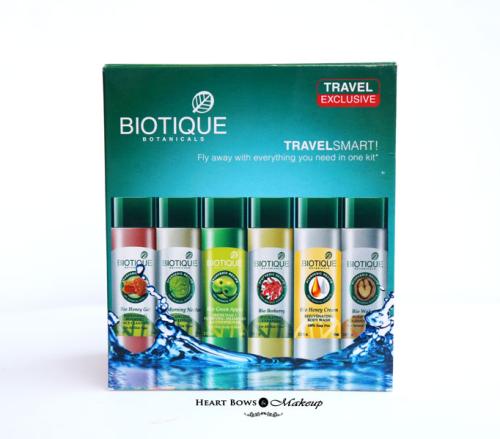 Biotique Travel Smart Kit Review, Products & Price Biotique Travel Smart Kit Review, Products & Price