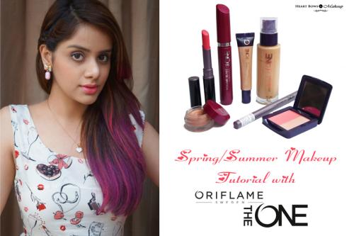 Easy Spring/Summer Makeup Tutorial with Oriflame The ONE Products!