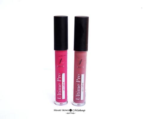 Faces Ultime Pro Lip Creme Pink-A-Colada & Nude Mojito Review, Swatches & Price
