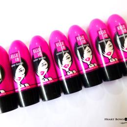 Elle 18 Color Boost Lipstick Review, Swatches & Shades