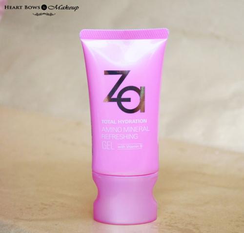 ZA Total Hydration Amino Mineral Refreshing Gel Review, Price & Buy India