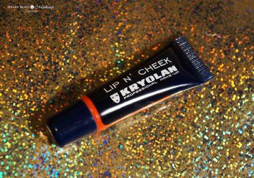 Kryolan Lip N Cheek Poppy Review, Swatches, Price & Buy India