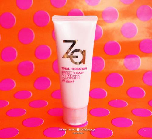 ZA Total Hydration Fresh Foamy Cleanser Review, Price & Buy India ZA Total Hydration Fresh Foamy Cleanser Review, Price & Buy India