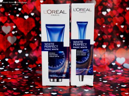 L’Oreal Paris White Perfect Double Whitening Cream & Eye Cream Review, Price & Buy India