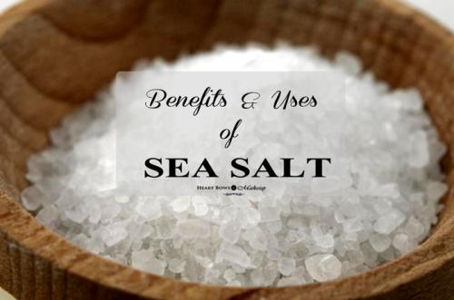 Sea Salt Benefits + 9 Ways of Using It!