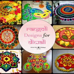Top Rangoli Designs For Diwali 2015