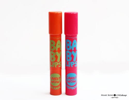 Maybelline Baby Lips Candy Wow Raspberry & Orange Review, Swatches & Price India Maybelline Baby Lips Candy Wow Raspberry & Orange Review, Swatches & Price India