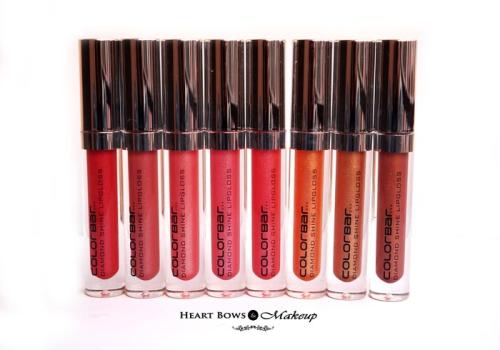 All Colorbar Diamond Shine Lipgloss Review, Swatches, Price & Buy India