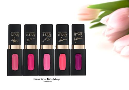 L’Oreal Paris Collection Star Pink Extraordinaire Mat Lip Color Swatches, Price & Buy Online India