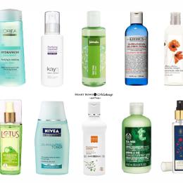 Best Toner For Oily & Acne Prone Skin in India: Our Top 10!