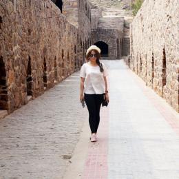 OOTD: A Casual Day Out at Golconda Fort, Hyderabad