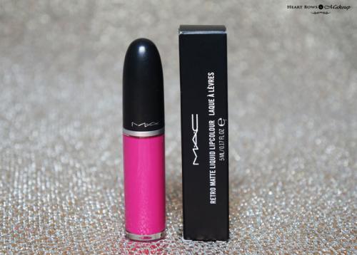 MAC Retro Matte Liquid Lipcolor Personal Statement Review, Swatches, Price & Buy India