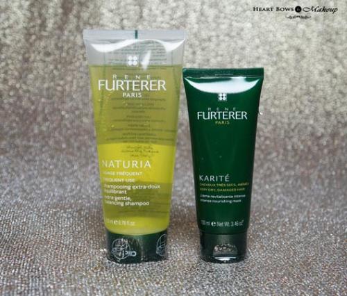 Rene Furterer KARITE Intense Nourishing Mask + NATURIA Gentle Balancing Shampoo Review