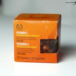 The Body Shop Vitamin C Facial Radiance Capsules Review, Price & Buy Online India