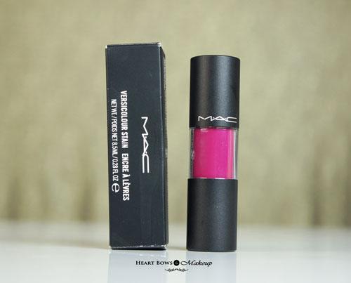 MAC Versicolour Stain Preserving Passion Review, Swatches, Price & Buy India